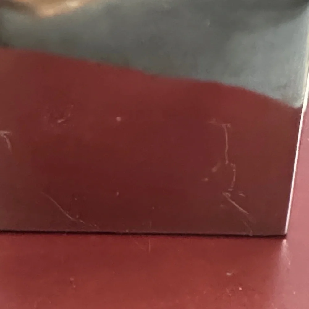 Michael Graves Mid-Century, Modern Silver Candle Holder